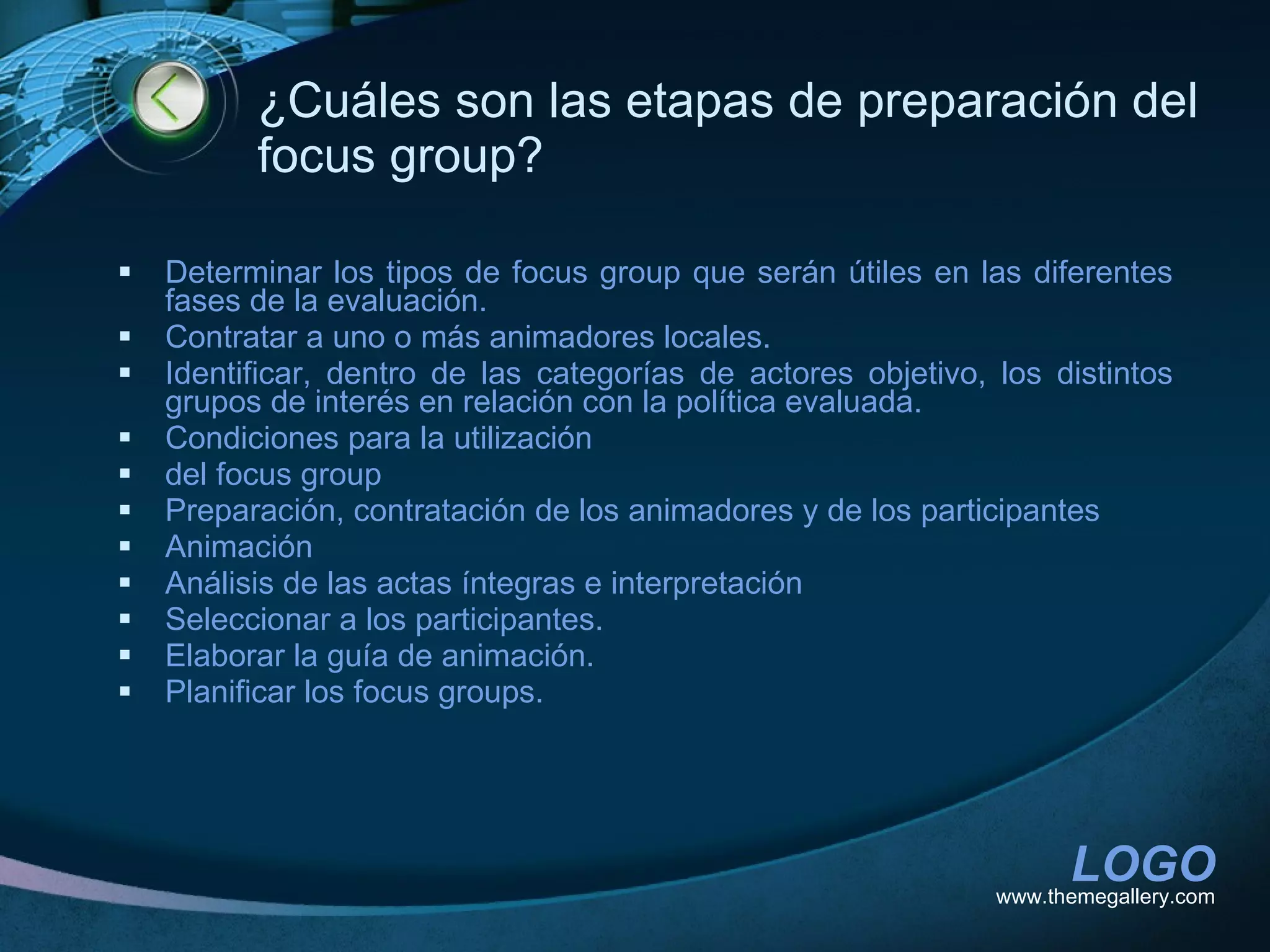 Los Grupos De DiscusióN O Focus Group | PPT