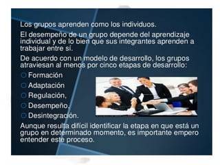 Los grupos y su importancia