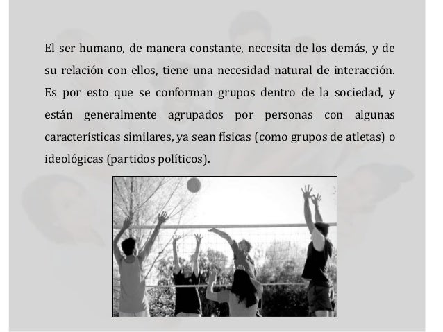 Los Grupos Y Su Importancia