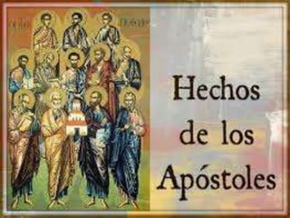 Los hechos de los apostoles