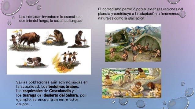 Hombres Nómadas Y Sedentarios : Qué son nómadas y sedentarios: Dos