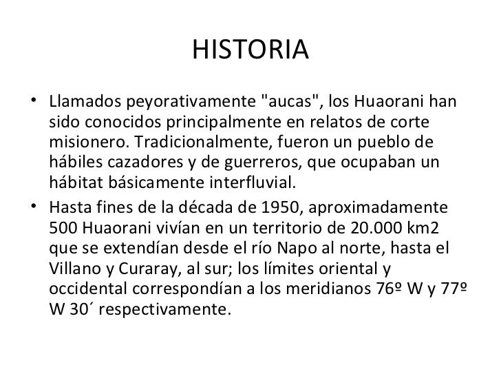 Los Huaoranis