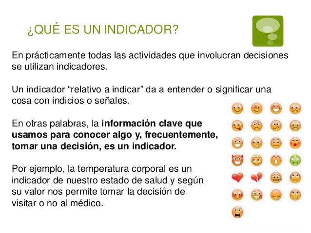 Los indicadores ambientales
