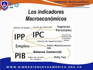 Los indicadores
Macroeconómicos
 
