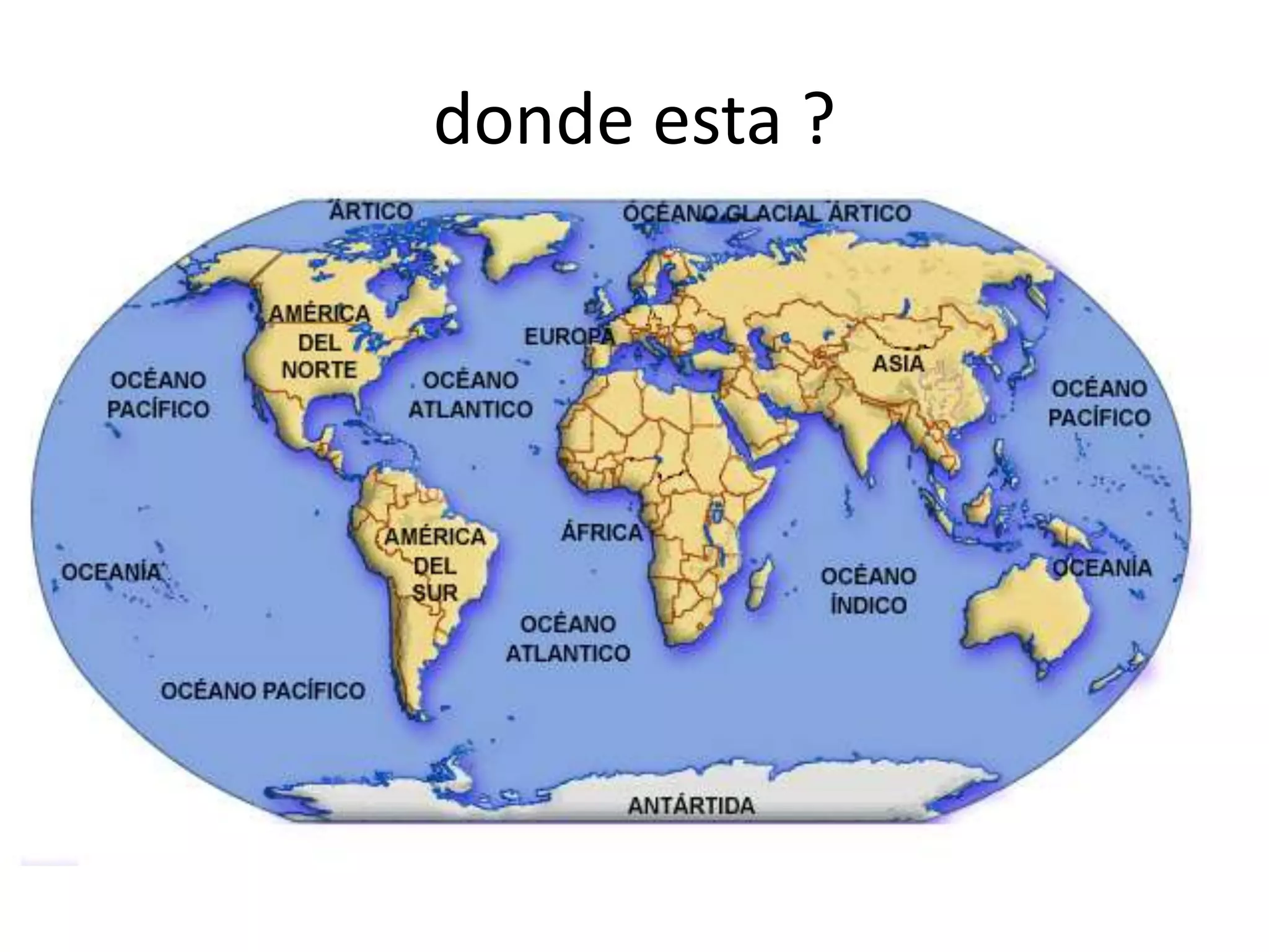 donde esta ?