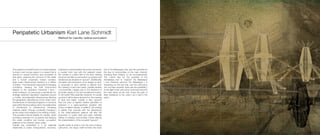 Peripatetic Urbanism Karl Lane Schmidt
Method for Leeville: radical survivalism
The project is an extreme form of a future wherein
humans must occupy space in a means that is
attuned to natural functions and processes of
that place, exploring the outcome of this reality
and a human propensity toward complex,
large scale infrastructural solutions in a deltaic
condition. The intervention responds to changing
conditions, keeping the built environment
aligned to the saturation threshold [ land /
water interface ], by becoming a mechanism for
strategic sediment deposition organized around
a mobile, reconfigurable infrastructure allowing
the geographic repositioning of the urban zone.
Architectures of individual programs or functions
exist within this fluctuating matrix, the relationship
of architecture to infrastructure remaining
relatively stable [ though constantly changing ]
as the urban zone adapts to the shifting context.
This provides internal stability for Leeville, whilst
providing protection for occupants and keeping
the urban condition and human occupation
adjacent to the dynamic bayou edge.
Leeville has embedded in it an essential
relationship to water: transportation, economy,
sustenance,andrecreationrelyontheconnection
a coastal town has with the adjacent water.
Yet Leeville is a place tied to the land: floating
structure has little no permanent occupation and
residences are situated on “ground”. Additionally,
circulation and interaction occur largely on land,
or proximate to land; identity is derived from
the meeting of land and water. Leeville persists
[ economically ] largely due to the existence of
an ample supply of ice and recreational tourism.
To the extent that essential character of Leeville
survives it will be place derived from the meeting
of land and water. Leeville is less “ground”
than the zone of highest relative saturation of
sediment in a water-sediment gradient with
zones of relative density. In addition, the change
in salinity that coincide with the disturbance
of the water-sediment balance will alter the
proportion of oyster shell and plant materials
relative to existing communities, further altering
the characteristics of the occupied “ground”.
Leeville exists at what is now the end of bayou
LaFourche, the bayou itself formerly the lower
fork of the Mississippi river, and the potential for
the loss of communities on the main channel,
including New Orleans, is not inconsequential.
The current fear for the potential of the
Atchafalaya river to “capture” the Mississippi
[ and therefore become the Mississippi ] is
interesting for the fact that, had the LaFourche
vein not been severed, there was the possibility [
if only slight ] that LaFourche could have become
the main artery as the river chose the path of
least resistance to the coast [ as it had in the
past ].
 