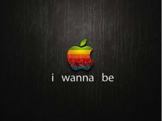 Mas temos que estar preparados para os
sobressaltos, quedas dos trapézios da vida.... Hoje
    todos querem ser a Apple.... só que se você
   perguntar quantos querem quebrar 2 vezes é
 unanime a resposta NINGUEM. Pois bem a Apple
    quebrou 2 vezes .... e não teve vergonha de
  reerguer... largar as rodinhas... inovar ... pensar
diferente !!!!!! Ser Idiota o suficiente para criar um
aparelhinho para por arquivos de computador que
 não existia... que ainda ia ser criado..... Seja Bem
                    Vindo iPod !!!!
 