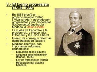 El liberalismo en Éspaña y la época de Isabel II