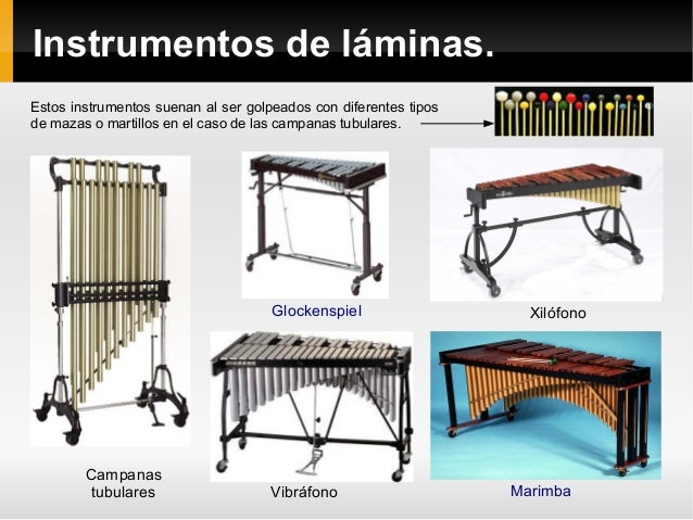 Los instrumentos de la música clásica