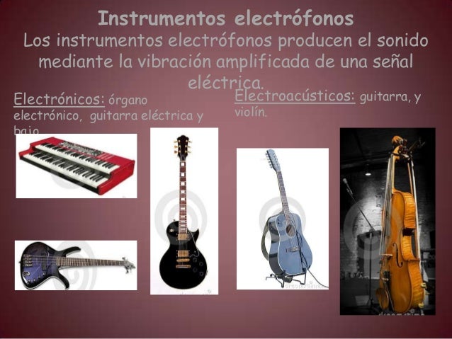 Los instrumentos musicales (curso)