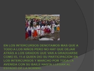 Los intercursos y botanica