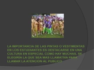 Los intercursos y botanica