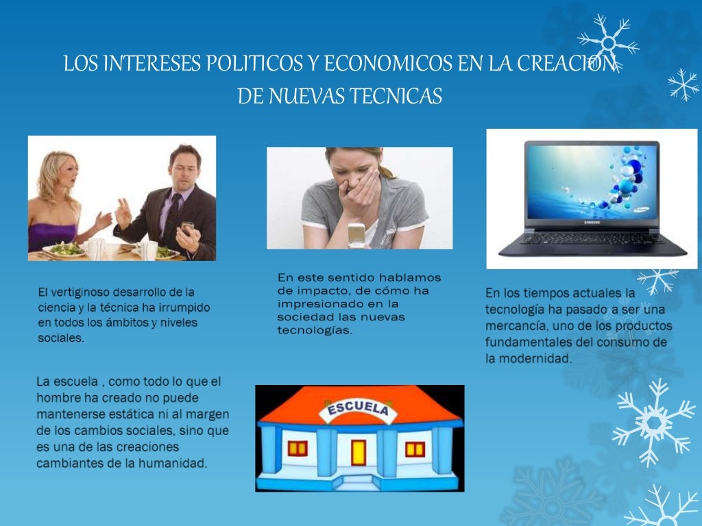 Los intereses politicos y economicos en la creacion