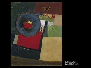 Kurt Schwitters
Merz 199-2, 1921
 