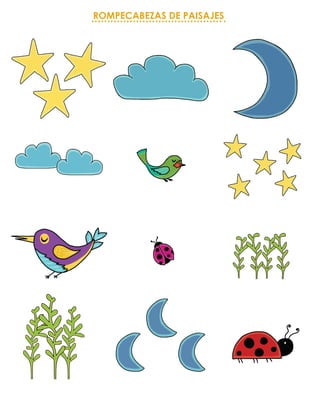 ROMPECABEZAS DE PAISAJES
 