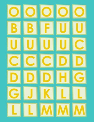 C
C C C D
D
G
G
K L L
H
M M
M
J
D
D D
U
U U
U
U U
U
B B F
O O
O O O
L L
 