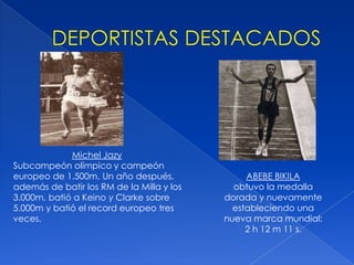 Los juegos olimpicos de tokio 1964 PPT