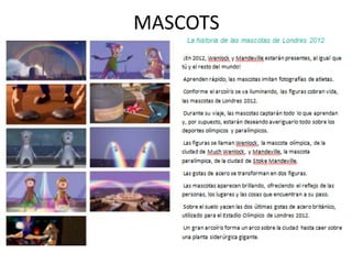 MASCOTS
 