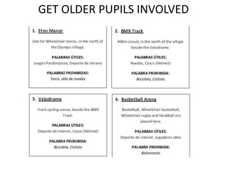 GET OLDER PUPILS INVOLVED
 