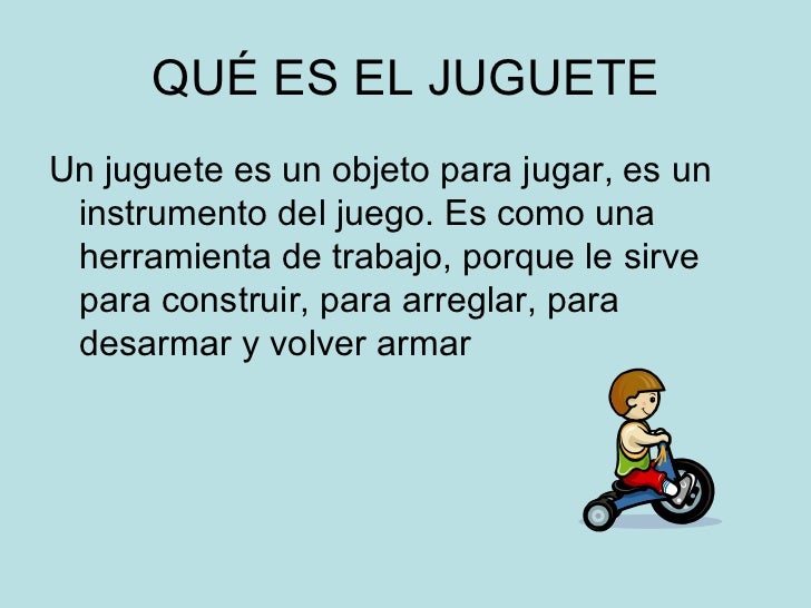 es un juguete