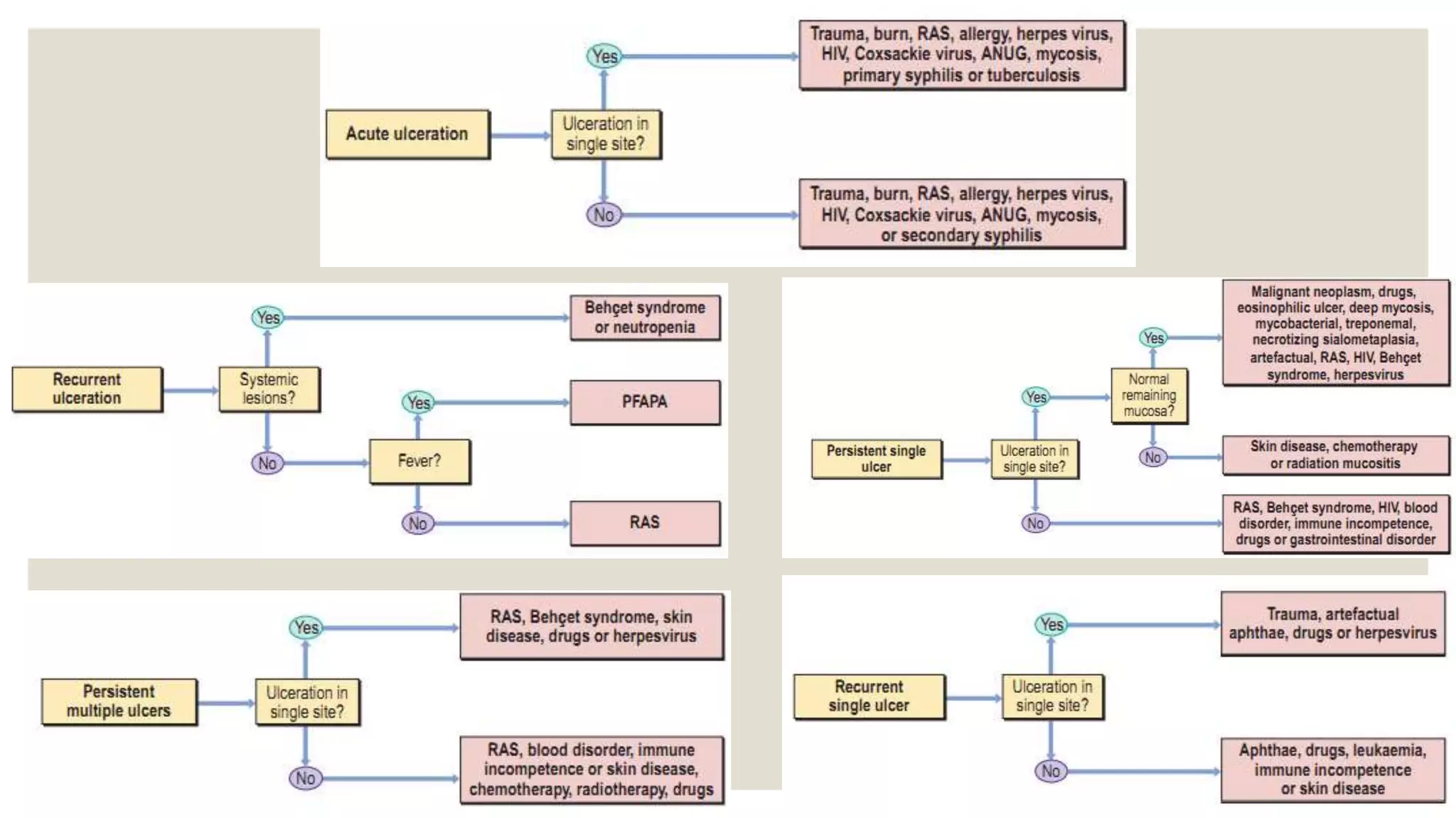 Major Ras Reccurent Aphthous Stomatitis (RAS) / Stomatitis Aftosa Rekuren | PPTX
