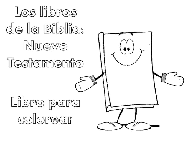 Los libros de la Biblia para colorear - Nuevo Testamento