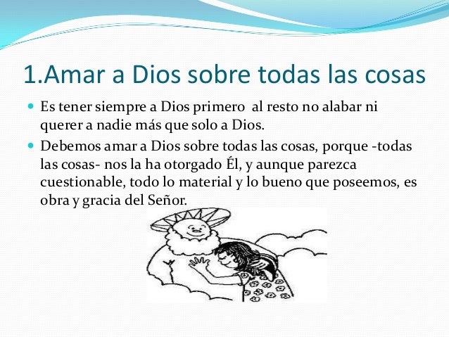 Los mandamientos