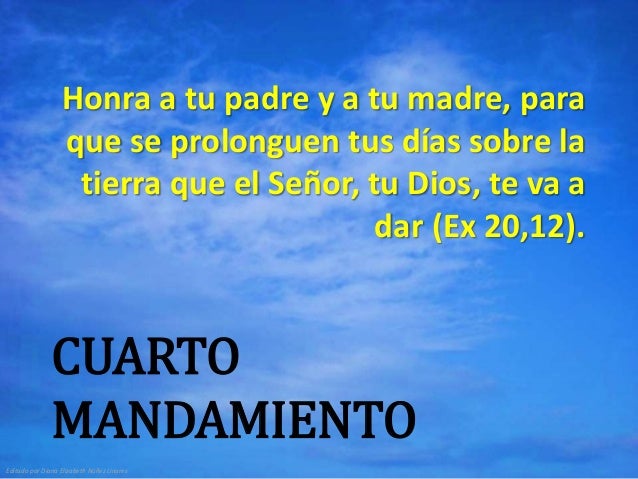 Los mandamientos de la ley de dios Los mandamientos de la ley de dios
