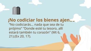 Los mandamientos de la Ley de Diosssssss | PPTX