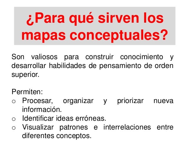 Los mapas conceptuales UdeA