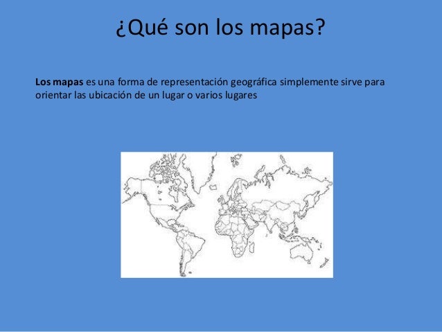 Los mapas ppt