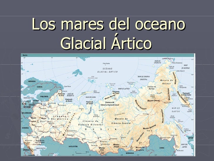 Dónde Está El Océano Glacial ártico es.slideshare.net