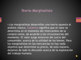 Marginalista Los marginalistas | PPT