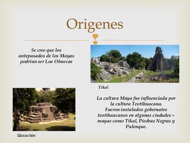 Los mayas