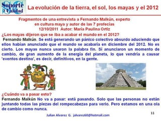Los mayas y el 2012