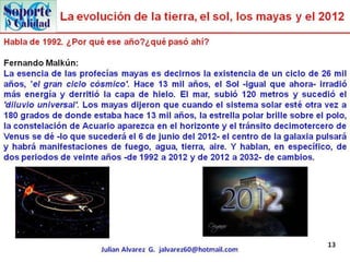 Los mayas y el 2012
