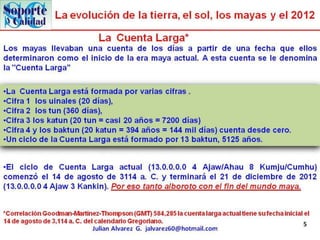 Los mayas y el 2012