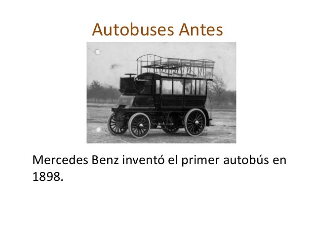 Los medios de transporte antes y ahora