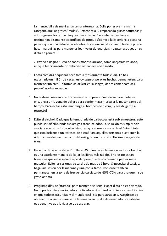 Los mejores tips para bajar de peso Los mejores tips para bajar de peso