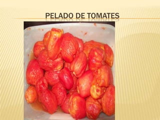  pelado de tomates