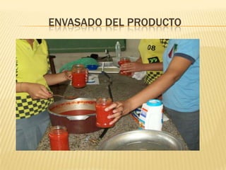 Envasado del producto 