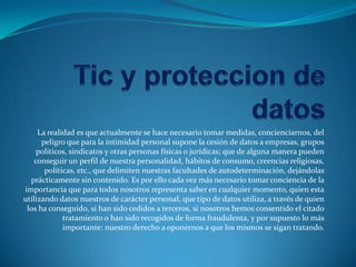 PREVENCION   DEL    CYBERBULLINGPiensa en lo que vas a postear. Sé precavido o cuidadoso con cualquier información personal que compartas online, incluso con aquellos que conoces, con los emails privados, las conversaciones y los mensajes de texto. Recuerda que la información podría ser publicada por cualquiera con quién la compartas.