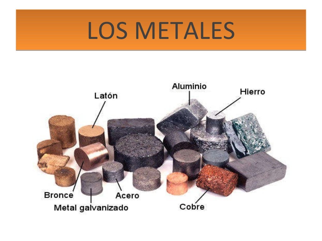 Los metales (ferrosos y no ferrosos) Los metales (ferrosos y no ferrosos)