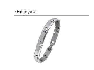 En joyas: 