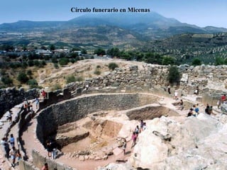 Círculo funerario en Micenas
