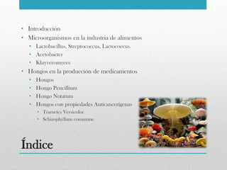 Los microorganismos y los alimentos | PDF
