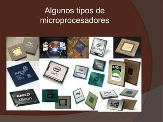 Algunos tipos de microprocesadores