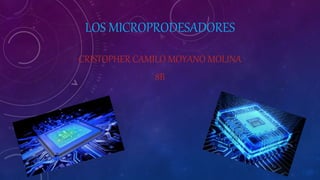 LOS MICROPRODESADORES
CRISTOPHER CAMILO MOYANO MOLINA
8B
 