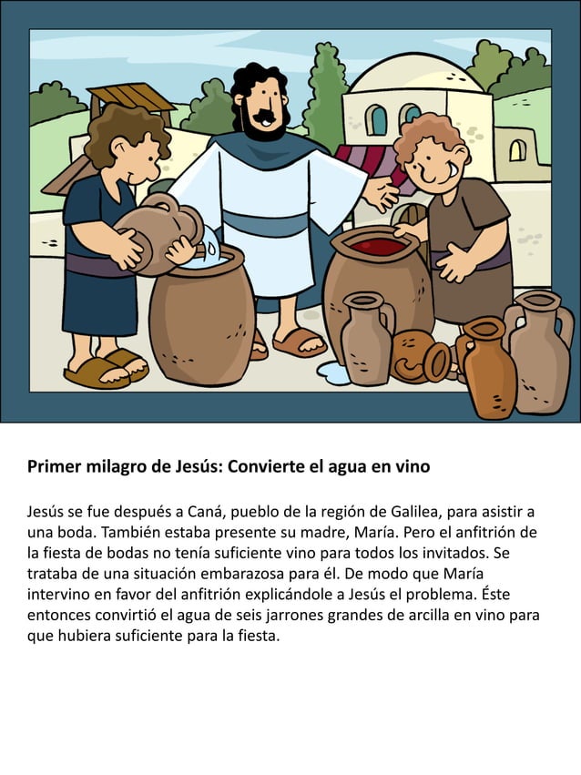 Los milagros de Jesús para niños PDF Los milagros de Jesús para niños PDF