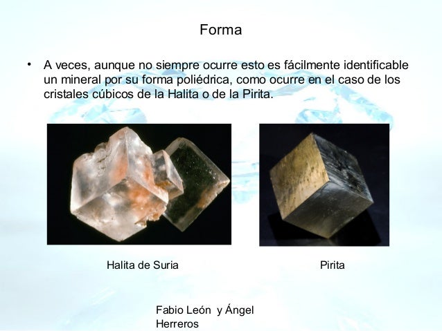 Los minerales fabio lg cvg